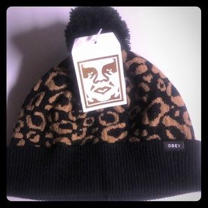 Obey Ladies pom beanie